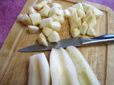 Gâteau "cococitron" et sa crème de poire - 10.2