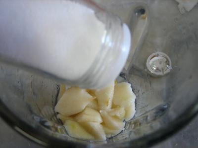 Gâteau "cococitron" et sa crème de poire - 10.4