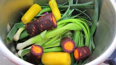 Bouillon de légumes à l'oignon rouge - 4.4