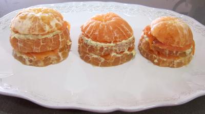Millefeuille de pamplemousse au saumon fumé - 5.4