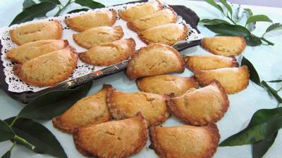 Desserts : Chausson aux litchis et sa sauce