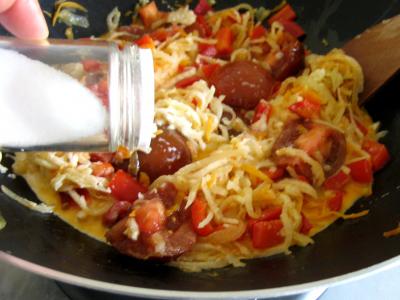 Sauté de chou-rave au maccheroni - 9.1