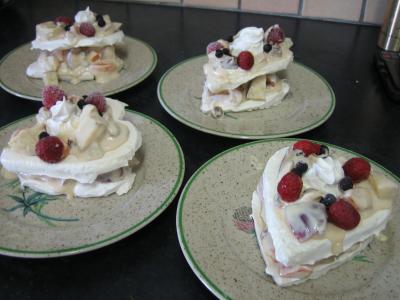 Meringues aux abricots et aux nectarines - 7.3