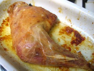 Cuisse de dinde au chou et à la sauce aux airelles - 11.1