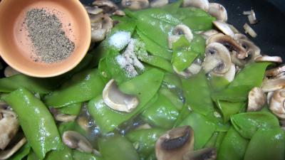 Magret de canard aux pois gourmands - 8.2