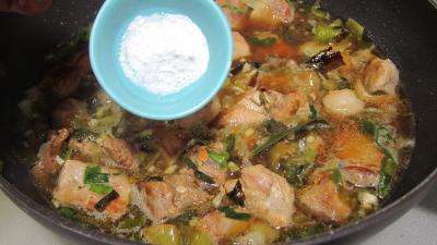 Rouelle de porc au vin blanc en tajine - 8.3