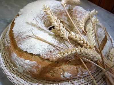 Image : Pain en couronne à la poolish