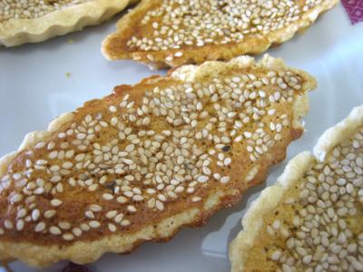 graine de sésame : Tartelettes façon chinoise