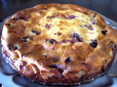 Image : recette Flan aux cerises