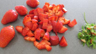 Muffins aux fraises - 1.2