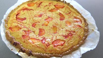 Tarte aux pêches aux pralines roses - 9.1