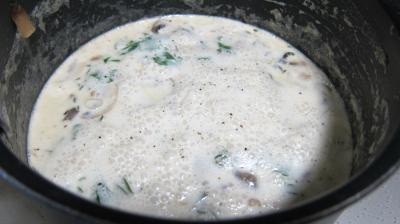Escalopes de dinde sauce aux morilles - 5.3