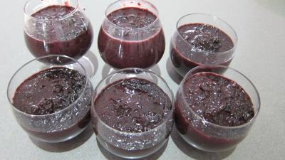 Riz noir aux fraises et crème à la noix de coco - 5.4