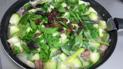 Courgette spaghetti au coulis de pignons de pin - 5.1