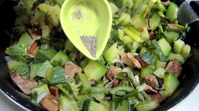 Courgette spaghetti au coulis de pignons de pin - 5.3