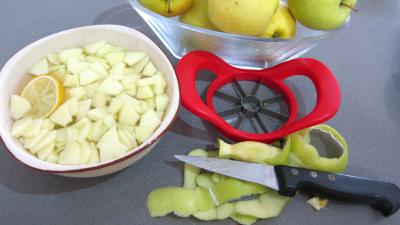 Chutney de mûres aux pommes - 1.4