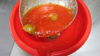 Sauce tomates aux olives (conserve) - 8.2