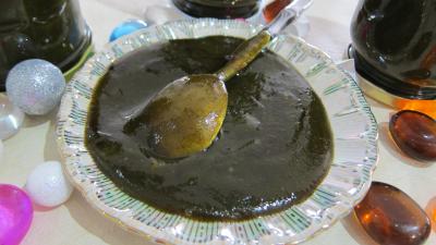 Légumes : Coupelle et bocaux de confiture d'oseille