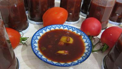 Légumes : Coupelle de chutney aux tomates
