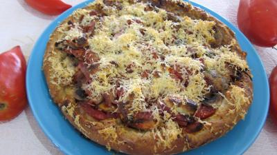 Amuse-bouche : Assiette de pizza "Gillou"