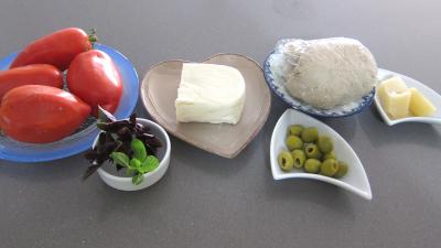 Ingrédients pour la recette : Pizza margherita