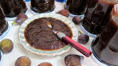 Image : recette Chutney de figues au vin rouge