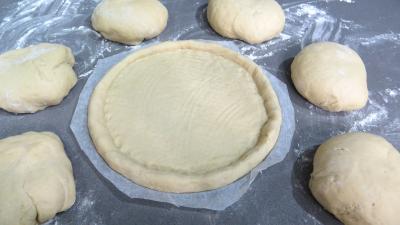 Image : recette Pâte à pizza au lait