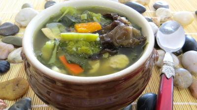 Recette Bol de soupe minceur de batavia et légumes