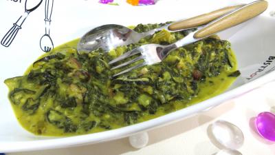 Recettes sans oeufs : Saladier d'épinards à l'arôme orange