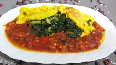 Légumes : Assiette de trucha