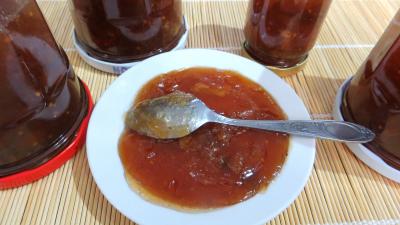 sucre cristallisé : Coupelle de chutney aux citrons