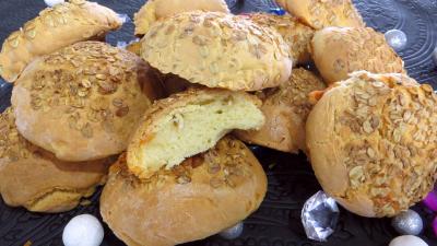 Recette élaborée : Boules de pain au brie