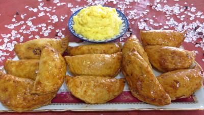 Desserts : Assiette de chaussons aux kumquats
