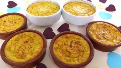 Cuisson au four : Cassolettes de chou chinois au fromage de chèvre frais