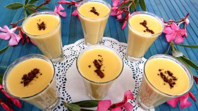Cuisine diététique : Verrines de crème à l'ananas