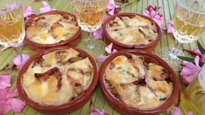 plat complet : Plat de la tartiflette au munster