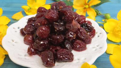 Recettes sans oeufs : Coupelle de confit de cerises