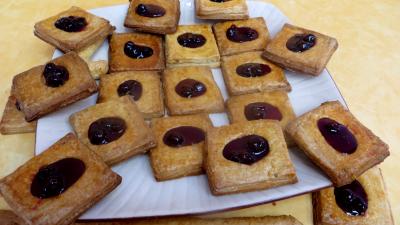 Cuisson à la casserole : Sablés aux baies d'aronia rubina