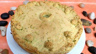 Anniversaire : Tourte aux poireaux