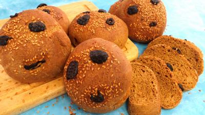 Recette élaborée : Pains à la mélasse
