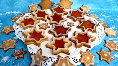 Photo : Biscuits sablés de l'Avent