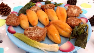 Nouvel an : Assiette de calamars farcis
