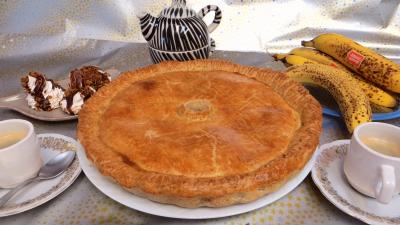 petit déjeuner : Galette à la banane