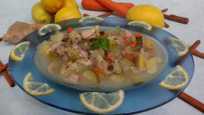 Anniversaire : Soupe au citron