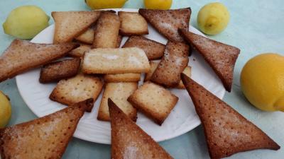 Recettes végétariennes : Sablés auu citron
