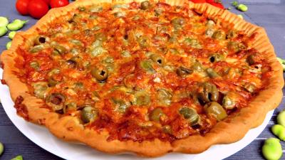 Pour débutants : Pizza aux fèves
