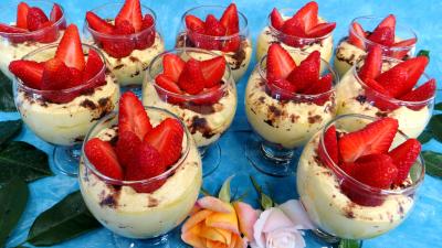 Image : recette Mascarpone ou tiramisu aux fraises