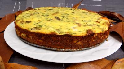 entrée à base de poisson : Cheesecake au saumon