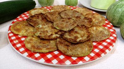 Légumes : Courgettes panées