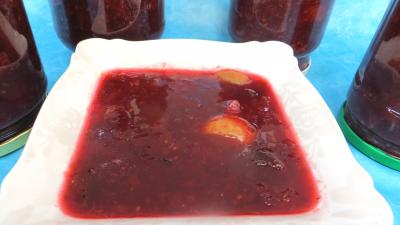 Conserves : Ramequin de compote de fruits d'été